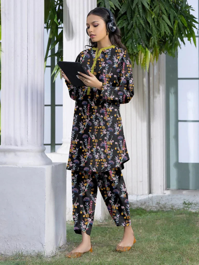 Winter Khaddar 2-Piece Suits - All-Over Prints