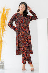 Winter Khaddar 2-Piece Suits - All-Over Prints