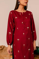 Exclusive Winter 2024 - 2-Piece Embroidered Dhanak Unstitched Suit