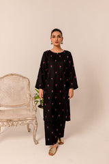 Exclusive Winter 2024 - 2-Piece Embroidered Dhanak Unstitched Suit